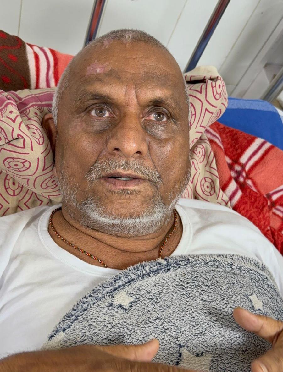 *ಡಿಎಂಜಿ ಅಧಿಕಾರಿಯ ನಿರ್ಲಕ್ಷ್ಯವೇ ಘಟನೆಗೆ ಕಾರಣವೆಂದು ಹುಲಿಯಪ್ಪ ಆಕ್ರೋಶ* image